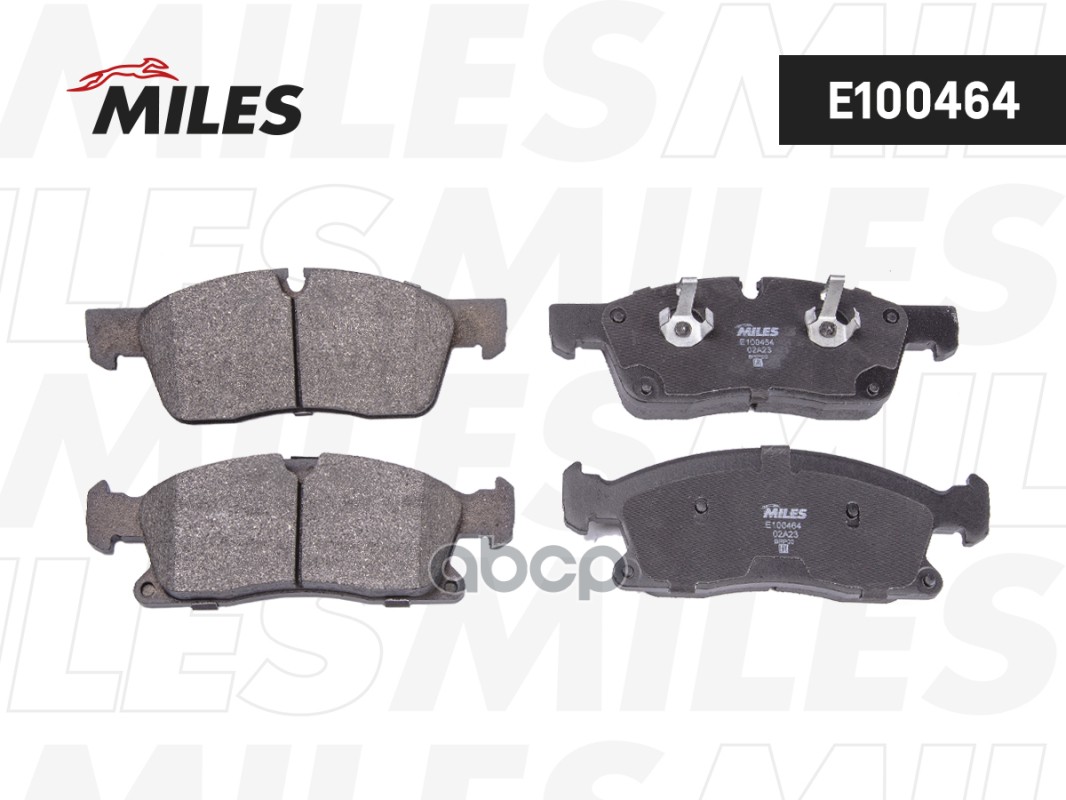 Колодки тормозные передние (Смесь Semi-Metallic) MERCEDES BENZ ML W166 250-350 11- (TRW GDB1946) E100464 Miles арт. E100464