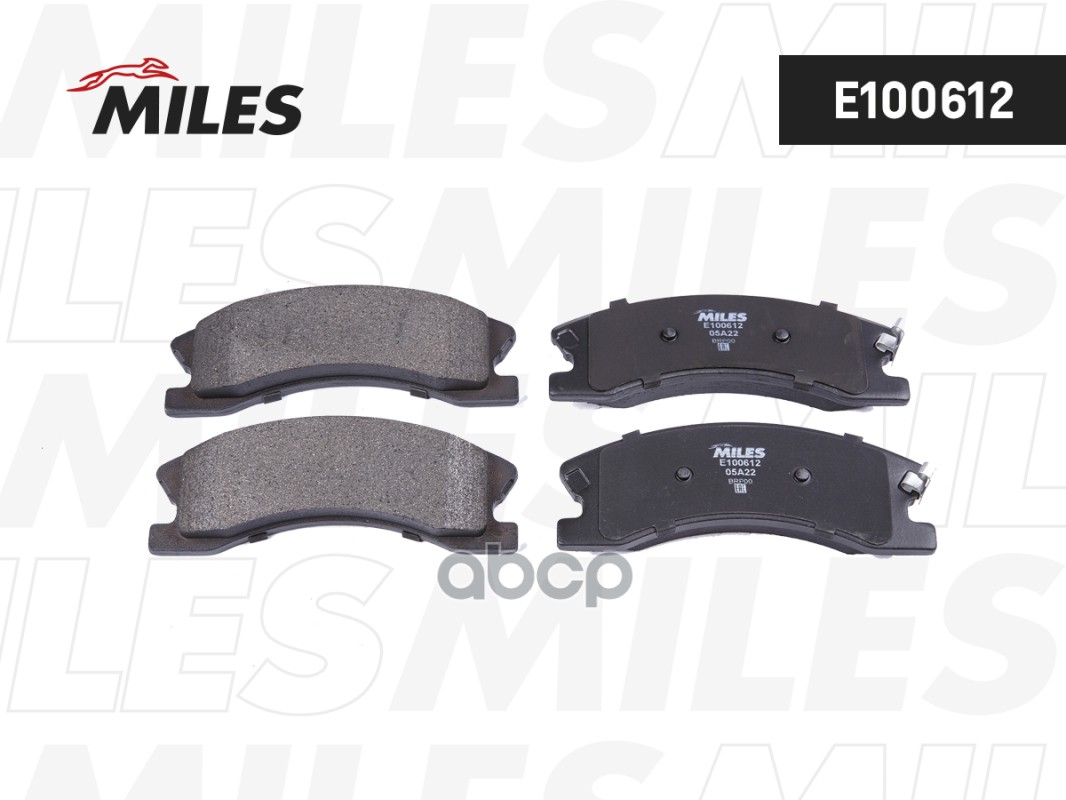 Колодки тормозные передние (Смесь Semi-Metallic) JEEP GRAND CHEROKEE II 00- (TRW GDB4133) E100612 Miles арт. E100612