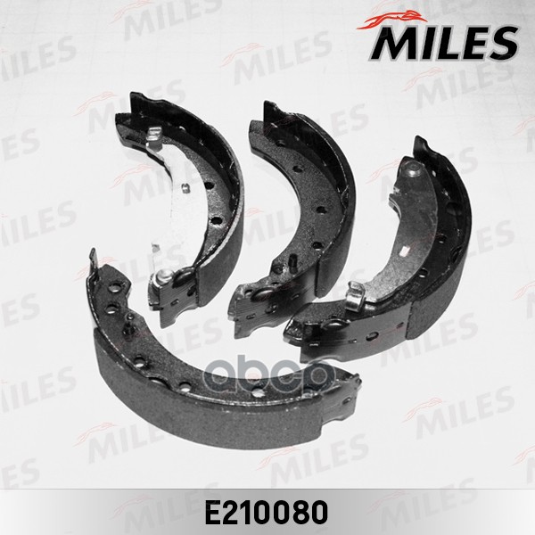 Колодки барабанные (PEUGEOT 206, 206+, RENAULT LOGAN, SANDERO) (TRW GS8729) E210080 Miles арт. E210080