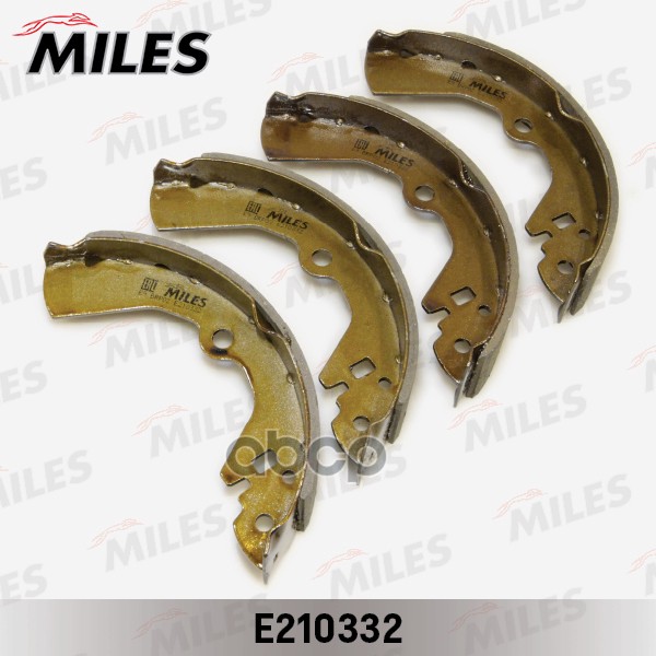 Колодки тормозные барабанные NISSAN PRIMERA/SUNNY/HYUNDAI SONATA 85-95 (TRW GS8308) E210332 Miles арт. E210332