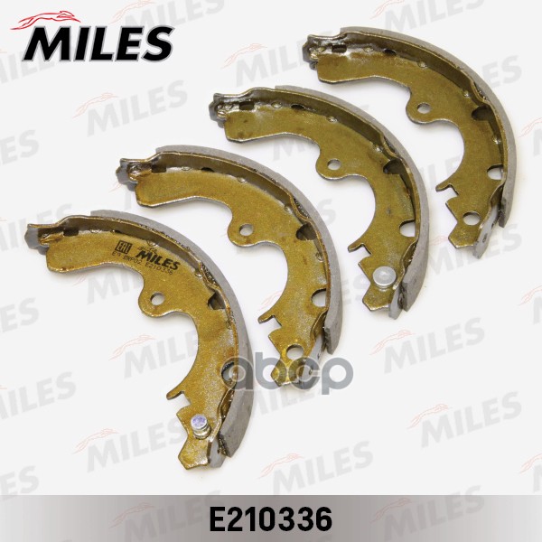 Колодки тормозные барабанные TOYOTA PASEO/STARLET 1.0-1.5 89-99 (TRW GS8554) E210336 Miles арт. E210336