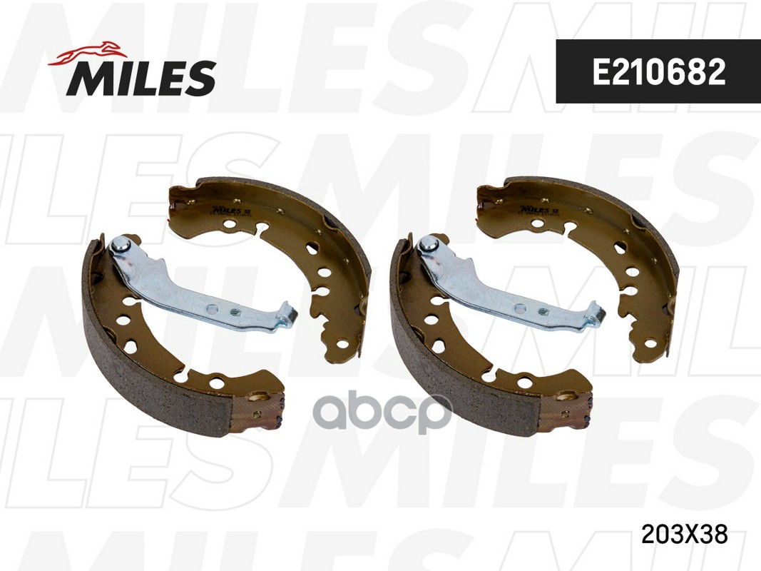 Колодки барабанные TOYOTA YARIS 06- (TRW GS8778) E210682 Miles арт. E210682