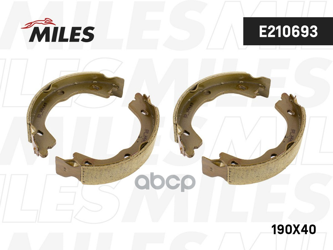 Колодки стояночного тормоза KIA SORENTO (JC) 06- (TRW GS8784) E210693 Miles арт. E210693