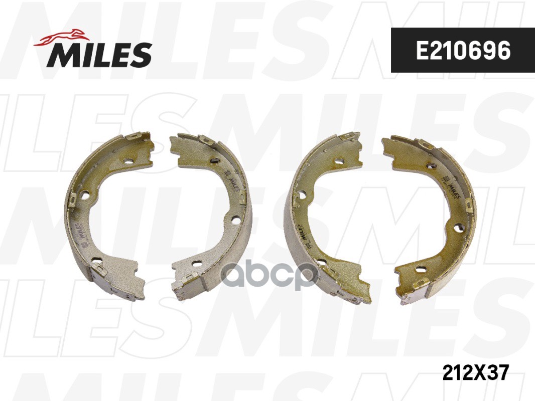 Колодки стояночного тормоза HYUNDAI H1/ iX55 08- (TRW GS8003) E210696 Miles арт. E210696