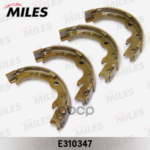 Колодки стояночного тормоза (HONDA ACCORD 03-08/CR-V II 2.0 02-06/FR-V 05-/LEGEND 3.5 96-) (TRW GS8697) E310347 Miles арт. E3...