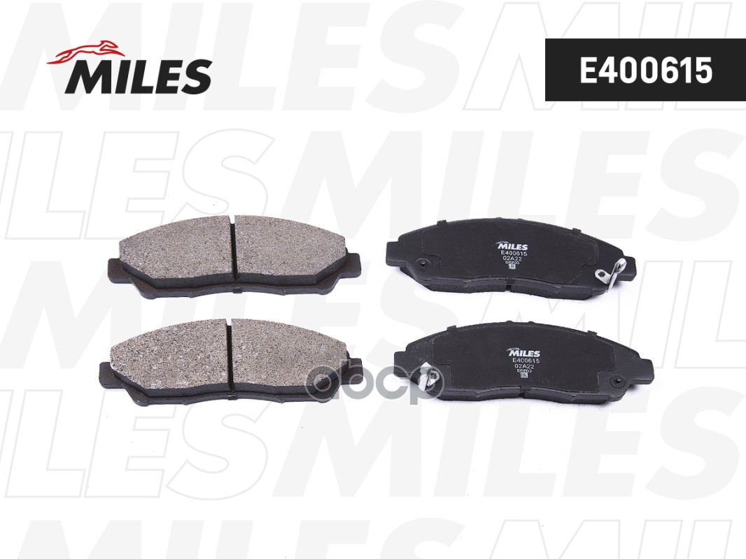 Колодки тормозные HONDA PILOT 08-/ACURA MDX 06- передние Miles арт. e400615