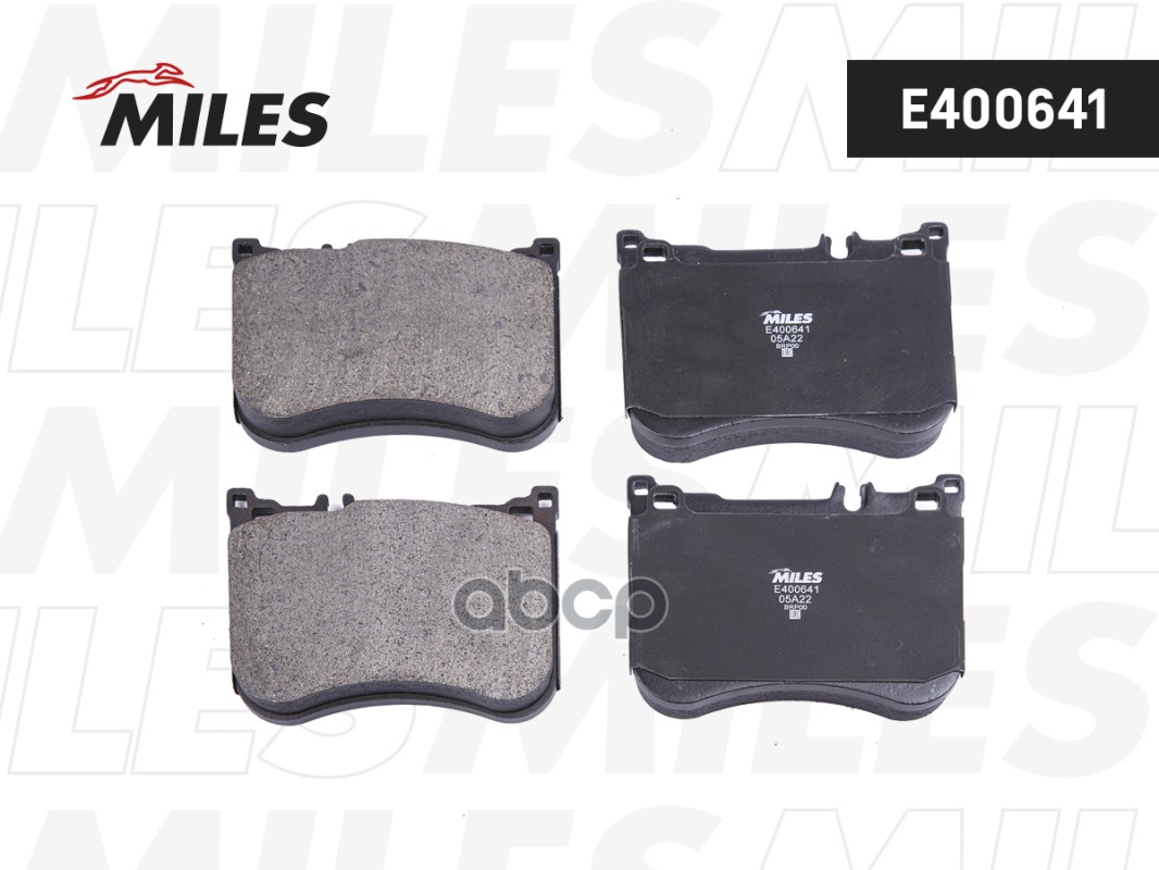 Колодки тормозные MERCEDES W222/С217 13- передние Miles арт. e400641