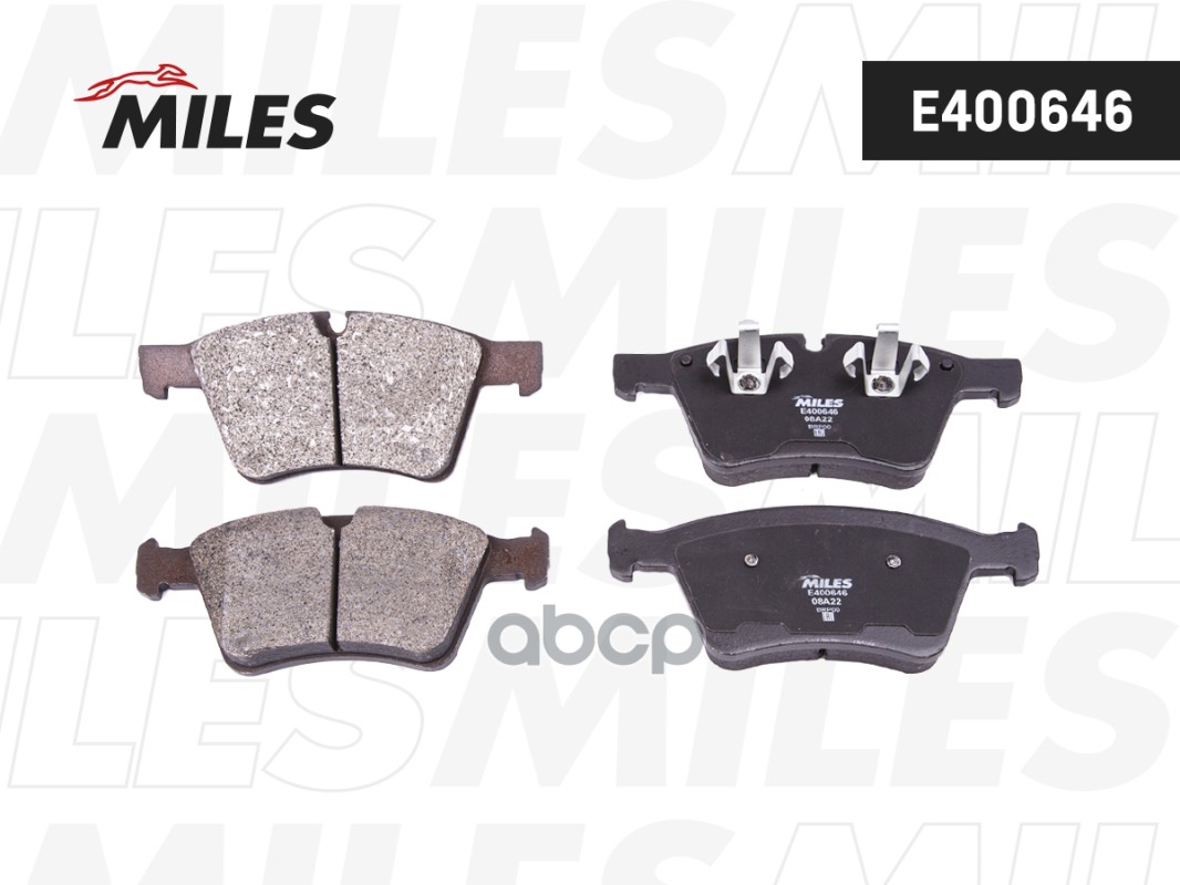 Колодки тормозные передние (Смесь Semi-Metallic) MERCEDES GL X164 4.2-5.0/ML W164 5.0/R W241 5.0 (TRW GDB1797) E400646 Miles ...