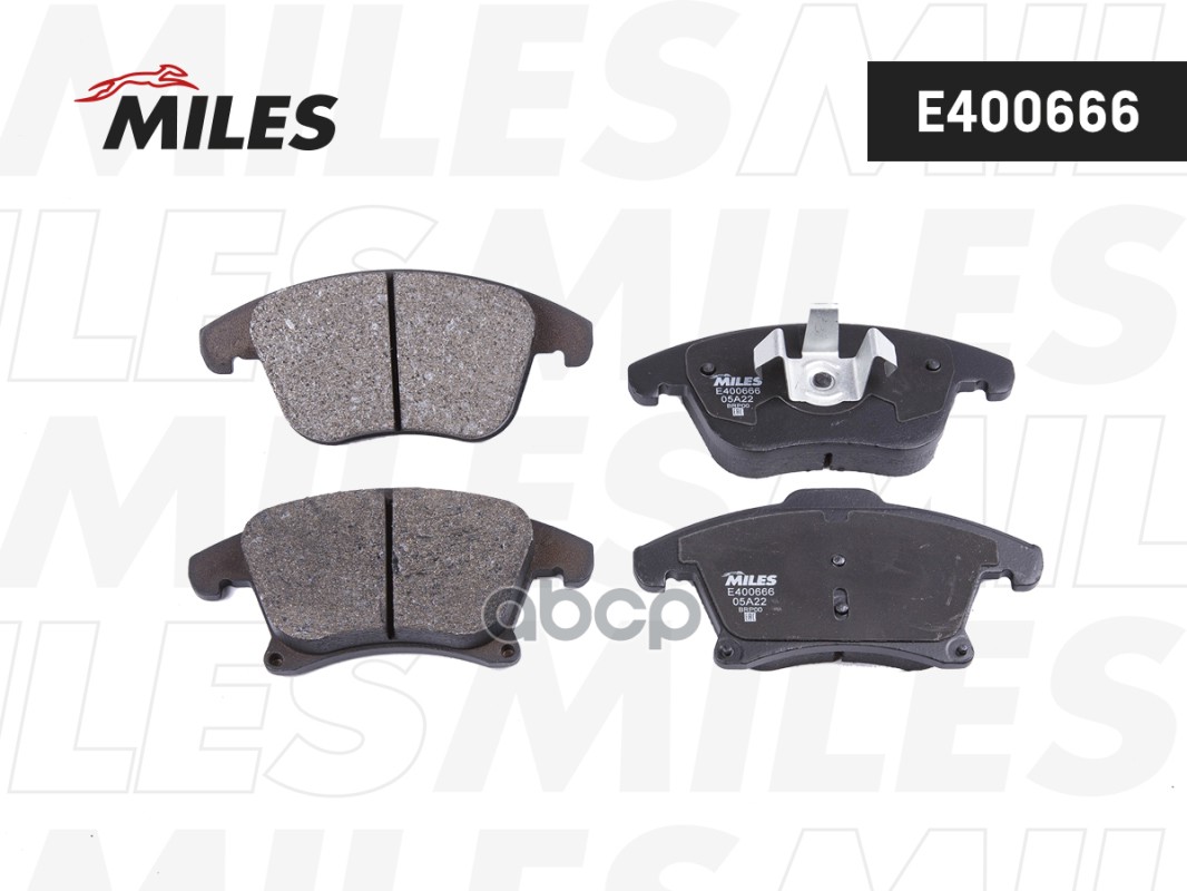 Колодки тормозные передние (Смесь Low-Metallic) FORD MONDEO 15-/S-MAX 15- (TRW GDB2092) E400666 Miles арт. E400666