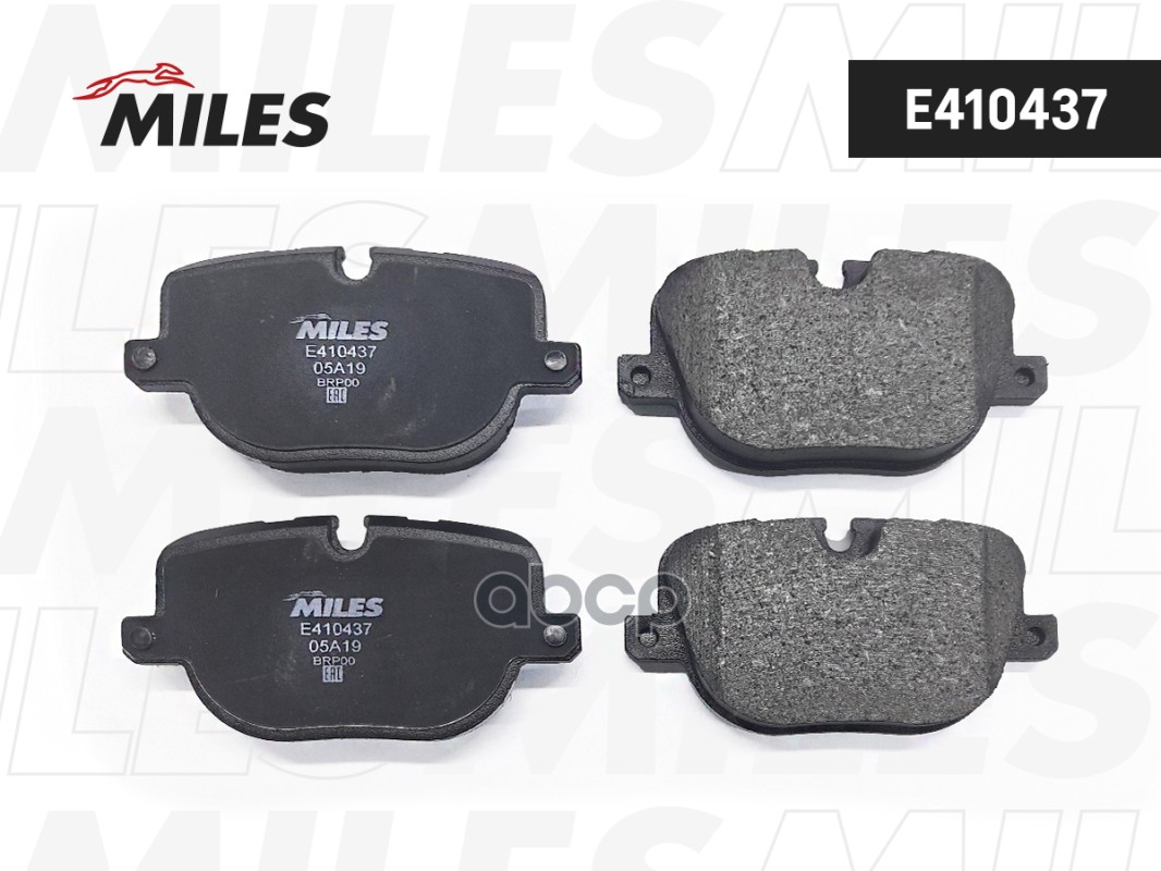 Колодки тормозные LAND ROVER RANGE ROVER III/SPORT 5.0 09- задние Miles арт. e410437