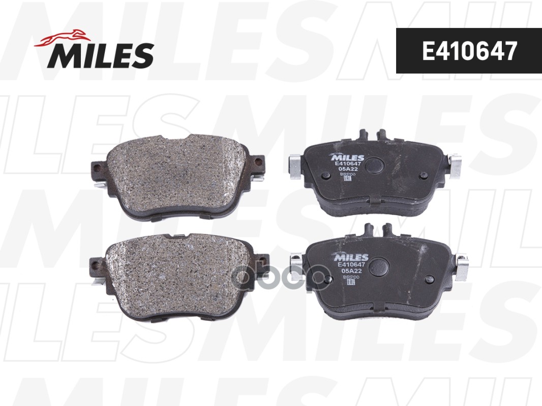 Колодки тормозные задние (Смесь Low-Metallic) MERCEDES W213 16- (TRW GDB2155) E410647 Miles арт. E410647