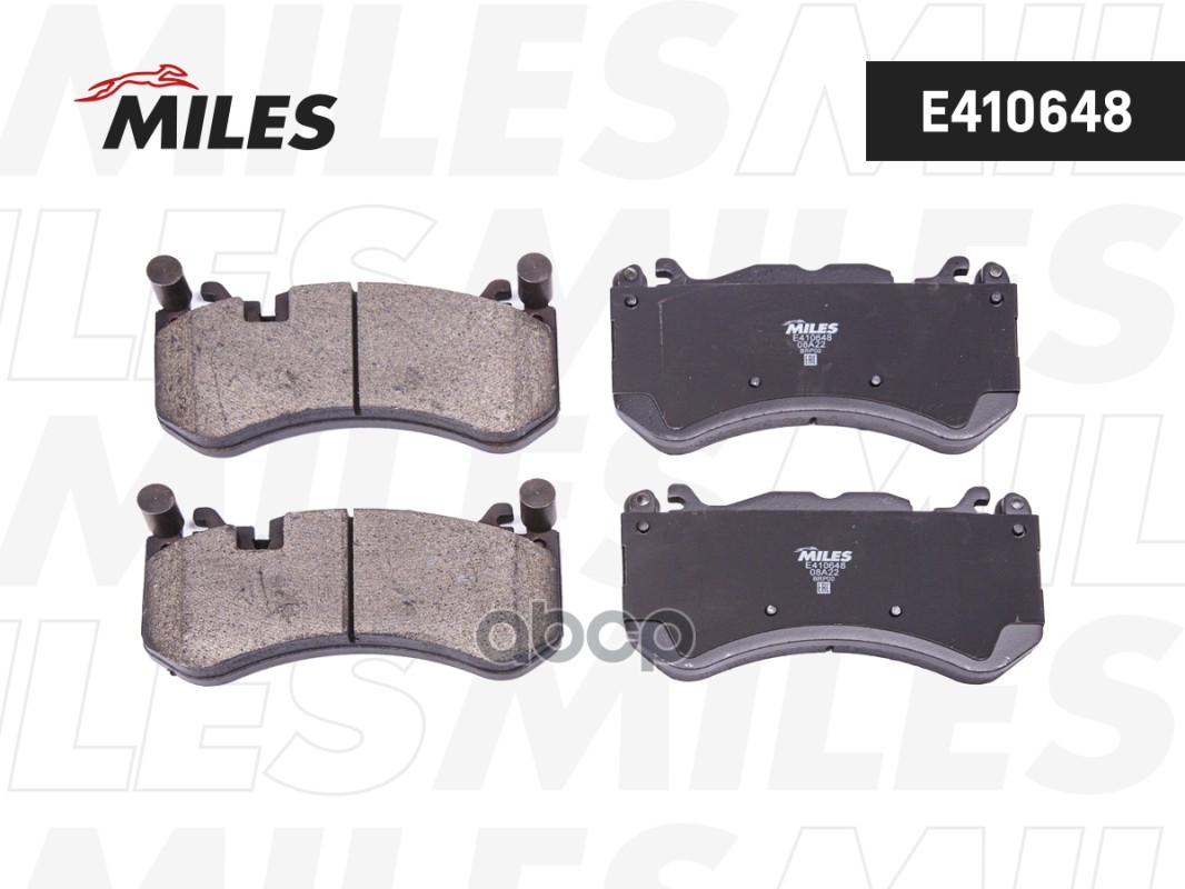 Колодки тормозные передние W204/W211/W212/R230 63/65AMG 06- (TRW GDB1734) E410648 Miles арт. E410648