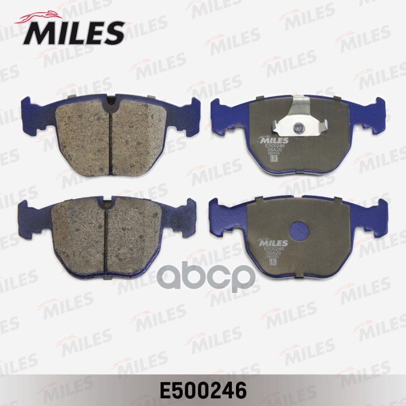 Колодки тормозные передние (Смесь CERAMIC серия PRO) BMW Е38/E39/X5 3.0/4.4 (TRW GDB1261) E500246 Miles арт. E500246