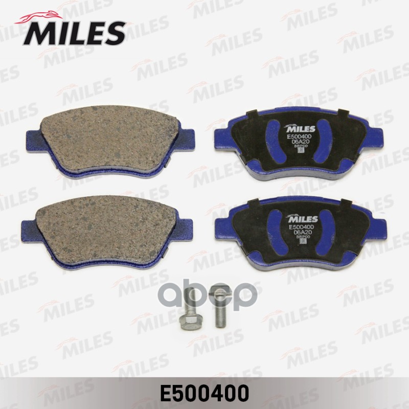 Колодки тормозные передние (Смесь CERAMIC серия PRO) FIAT ALBEA 01-09 (TRW GDB1579) E500400 Miles арт. E500400