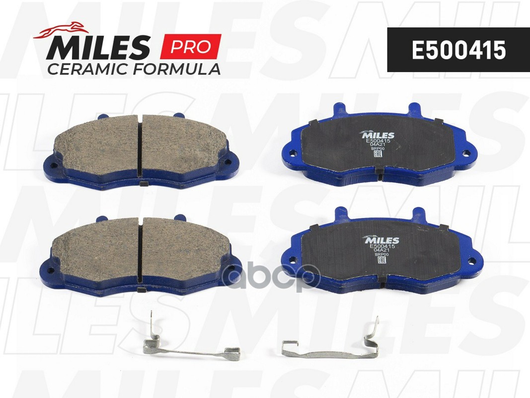 Колодки тормозные передние (Смесь CERAMIC серия PRO) FORD TRANSIT R14 91-00 (TRW GDB1084) E500415 Miles арт. E500415