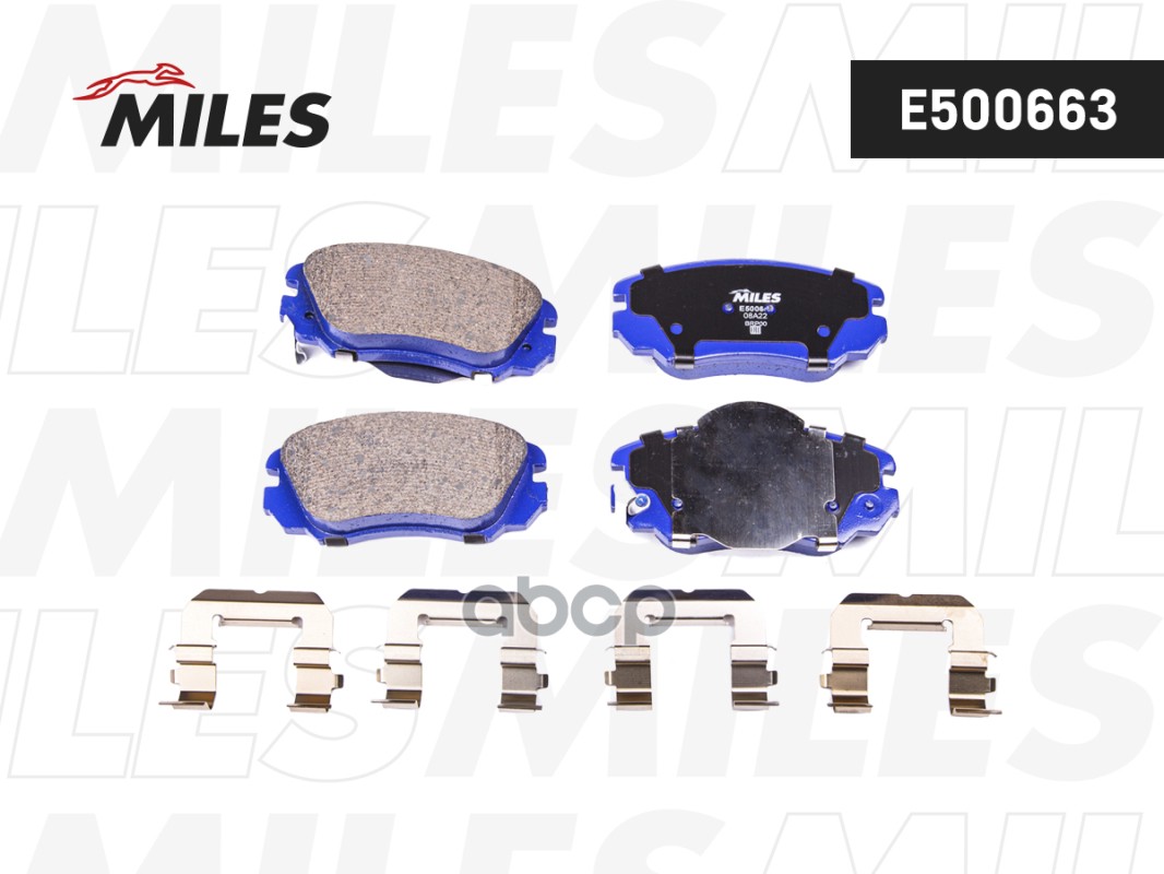 Колодки тормозные передние (Смесь CERAMIC серия PRO) OPEL INSIGNIA 08-/SAAB 9-5 10- R16 (TRW GDB1782) E500663 Miles арт. E500663