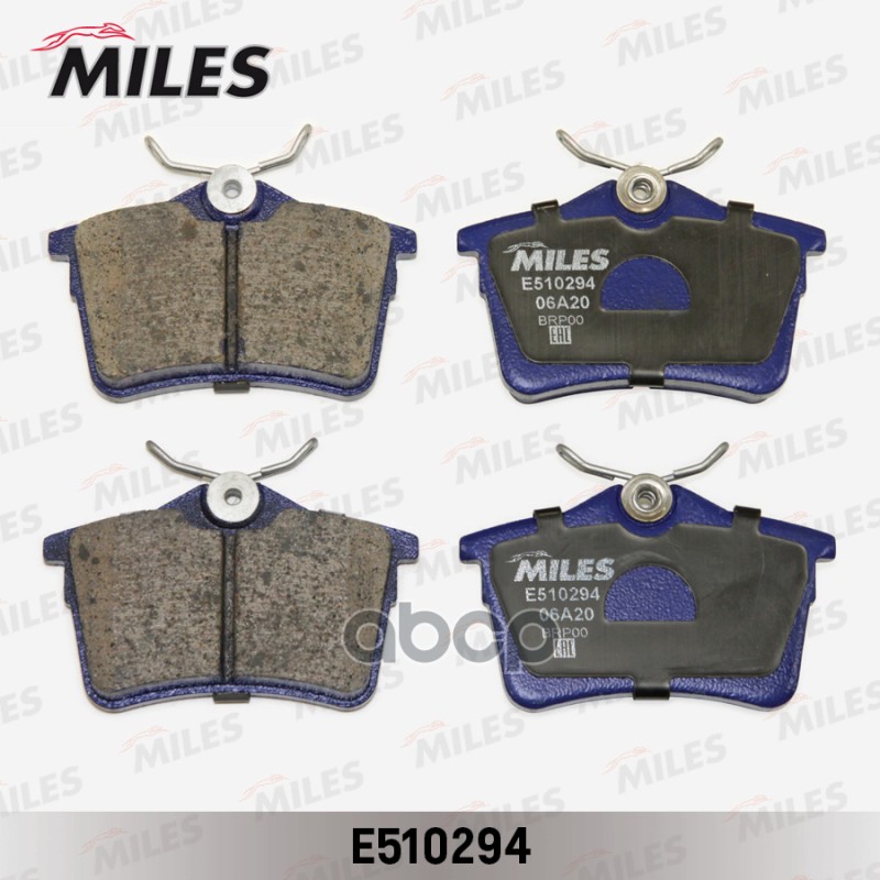 Колодки тормозные задние (Смесь CERAMIC серия PRO) CITROEN BERLINGO 08-/PEUGEOT 308 07-/PARTNER 08- (TRW GDB1799) E510294 Mil...