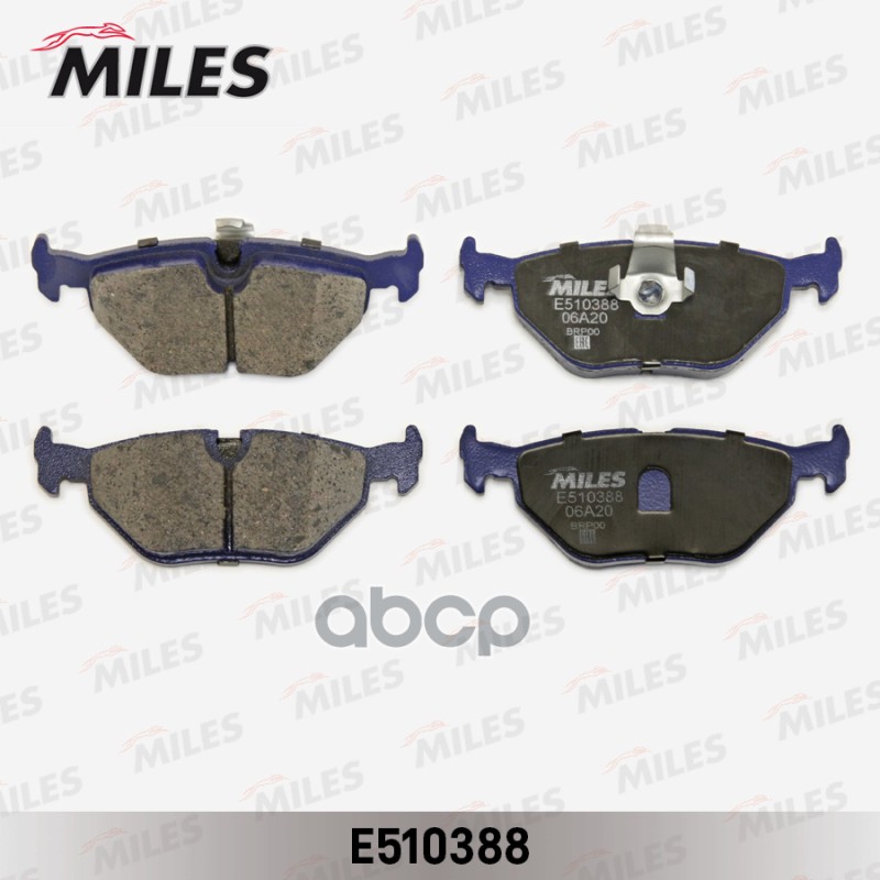 Колодки тормозные задние (Смесь CERAMIC серия PRO) BMW E39 9604 (TRW GDB1265) E510388 Miles арт. E510388