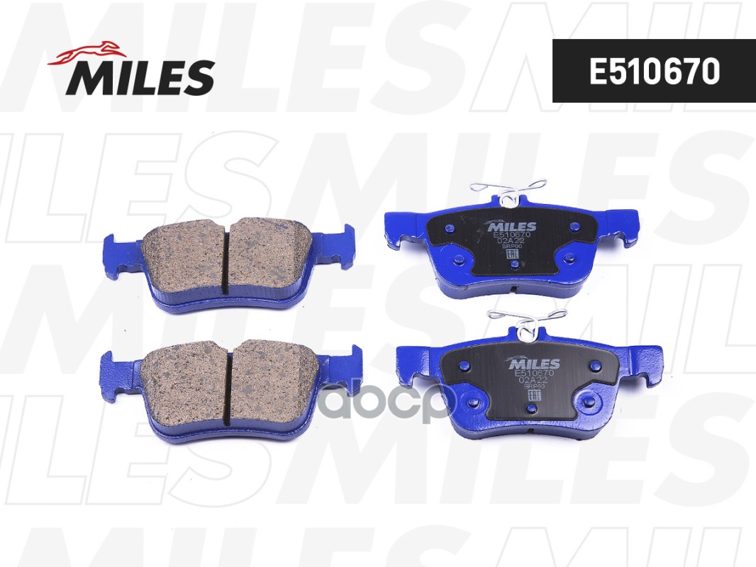 Колодки тормозные задние (Смесь CERAMIC серия PRO) FORD KUGA/MONDEO/GALAXY/S-MAX 14- (TRW GDB2115) E510670 Miles арт. E510670