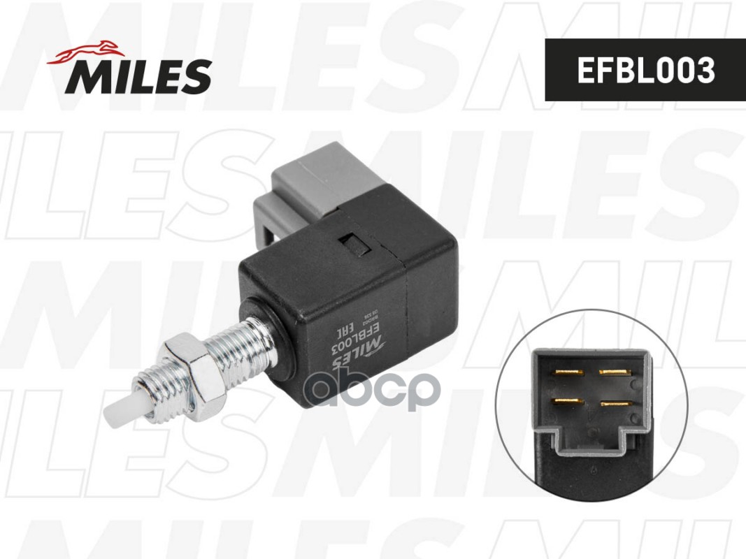 Датчик стоп-сигнала HYUNDAI ELANTRA 1.5-2.0/LANTRA 1.5-2.0 95-00/SONATA 2.0I-3.0I 88 EFBL003 Miles арт. EFBL003