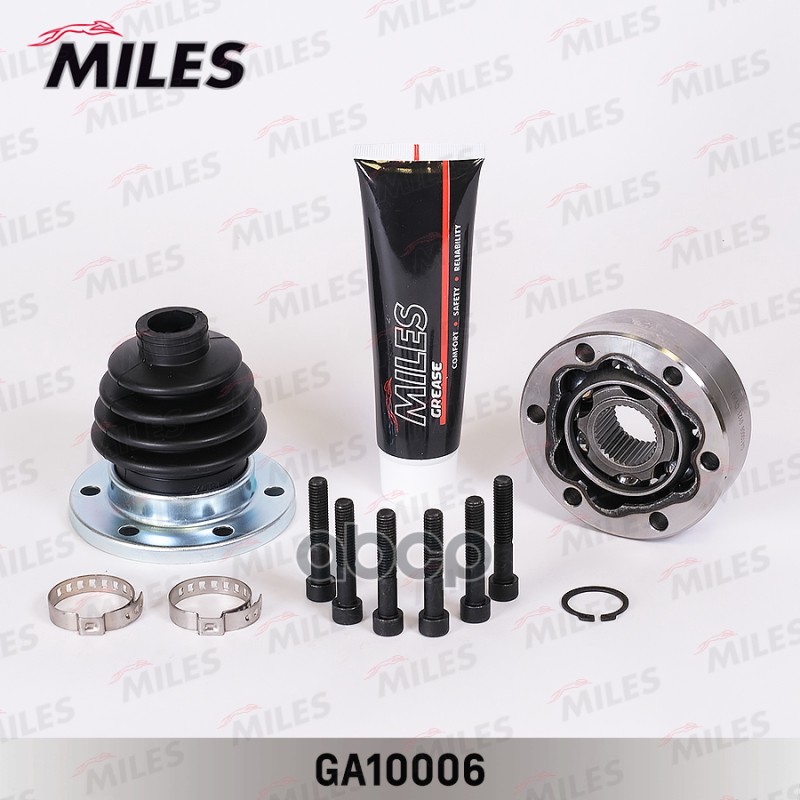 ШРУС AUDI 80/VW G1/G2/G3/PASSAT/POLO 1.3-2.3 72-06 внутр. Miles арт. GA10006