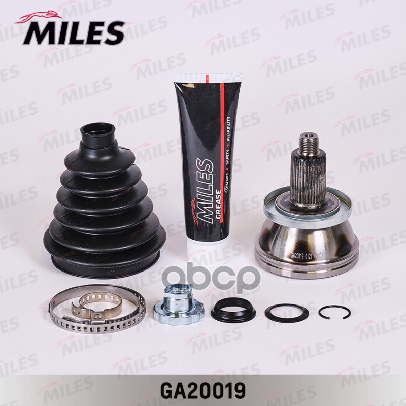 ШРУС наружный AUDI A2/VW POLO/SKODA FABIA/ROOMSTER 1.2-1.9D 99- (GKN 303556) GA20019 Miles арт. GA20019