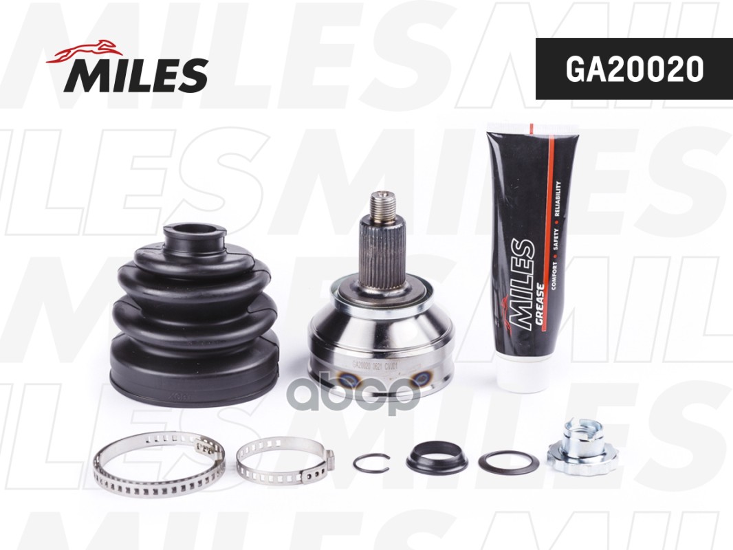 ШРУС AUDI A2/VW POLO/SKODA FABIA/ROOMSTER 1.4-2.0 00- нар. Miles арт. GA20020