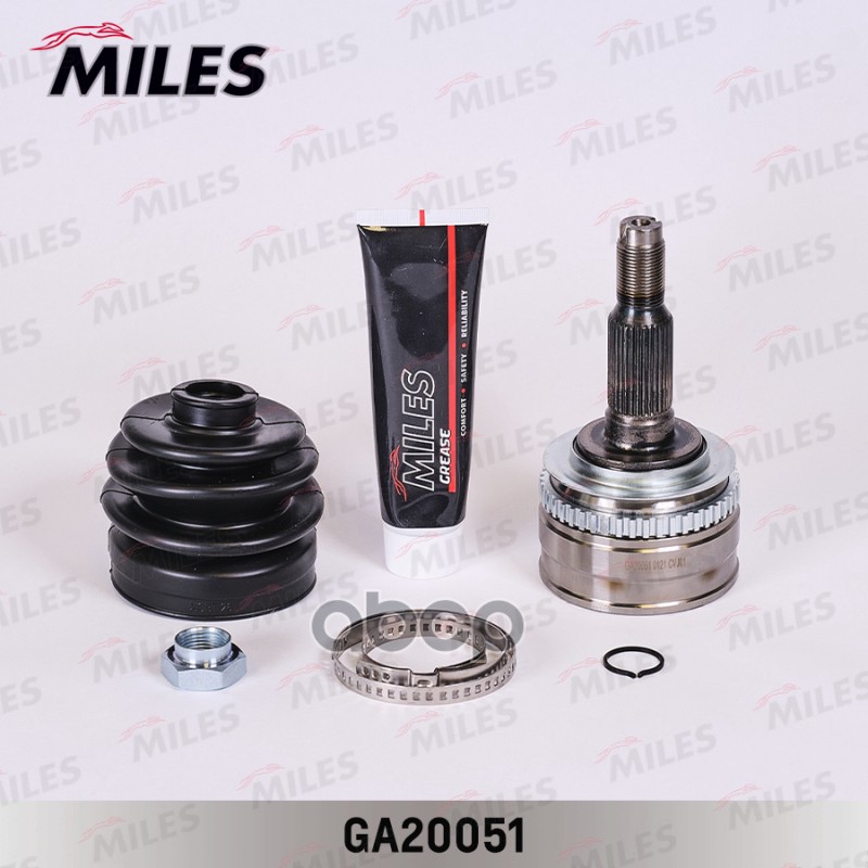 ШРУС наружный CHEVROLET LANOS/NUBIRA 1.6/2.0 (с ABS) (GKN 303910) GA20051 Miles арт. GA20051