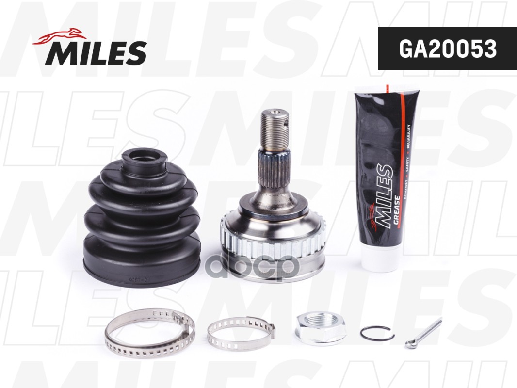 ШРУС наружный CITROEN BERLINGO/PEUGEOT PARTNER 1.4-1.9D 98- (с ABS) (GKN 303250) GA20053 Miles арт. GA20053