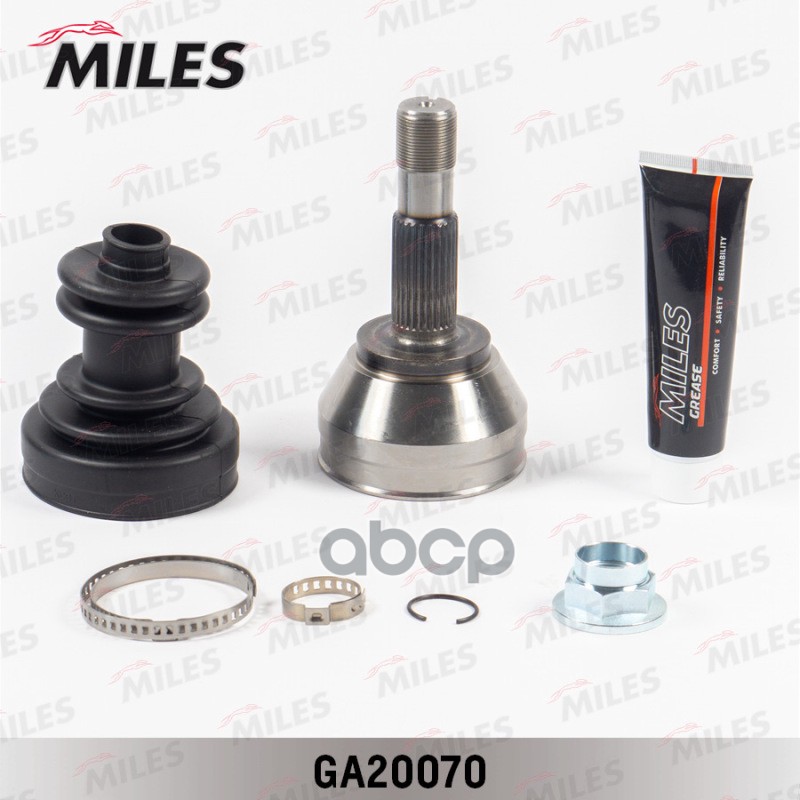 ШРУС наружный CITROEN JUMPER/FIAT DUCATO/PEUGEOT BOXER 1.9D-2.5TD 94-02 (GKN 303099) GA20070 Miles арт. GA20070