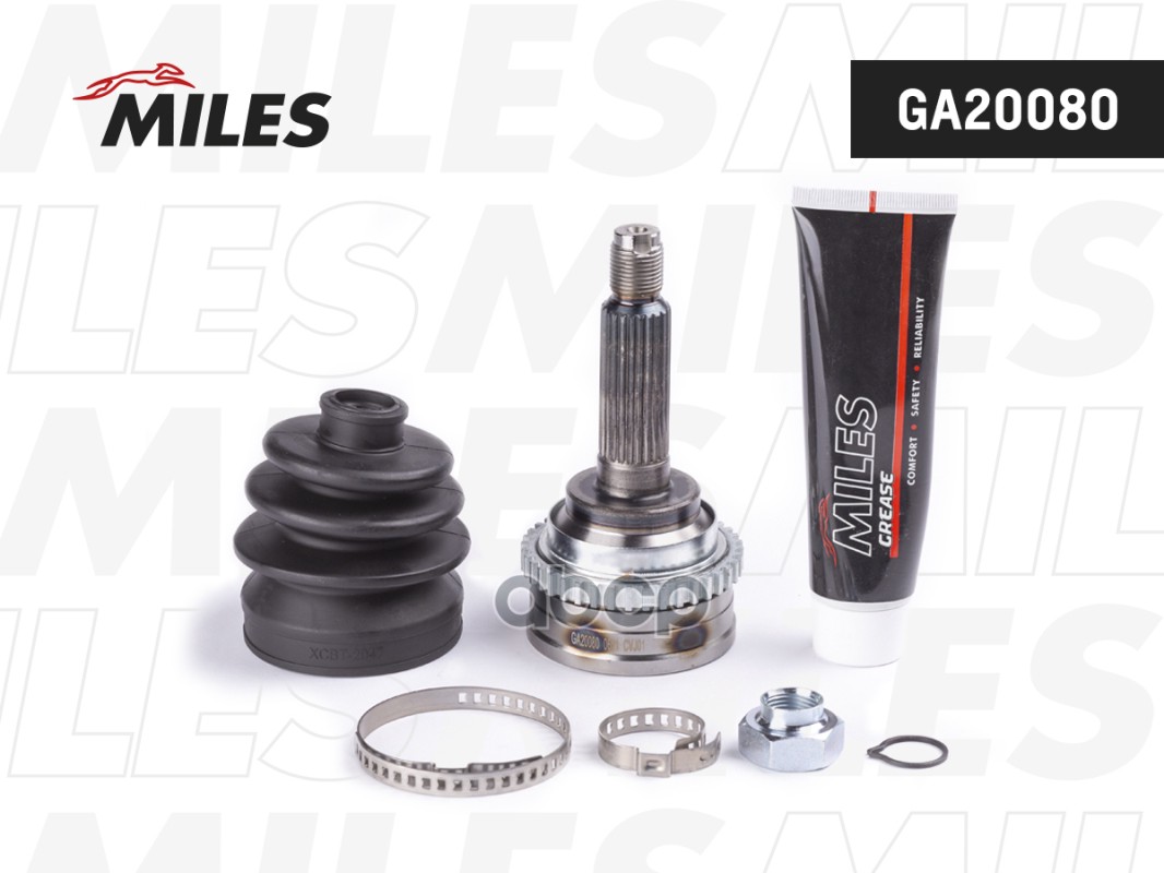 ШРУС наружный DAEWOO MATIZ 0.8/1.0 98- (с ABS) (GKN 303339) GA20080 Miles арт. GA20080