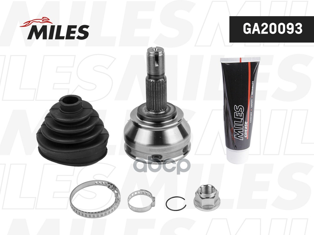 ШРУС наружный FIAT MAREA/BRAVO/BRAVA/ALFA ROMEO 145-147 1.6-2.0 94-01 (SKF VKJA3154) GA20093 Miles арт. GA20093