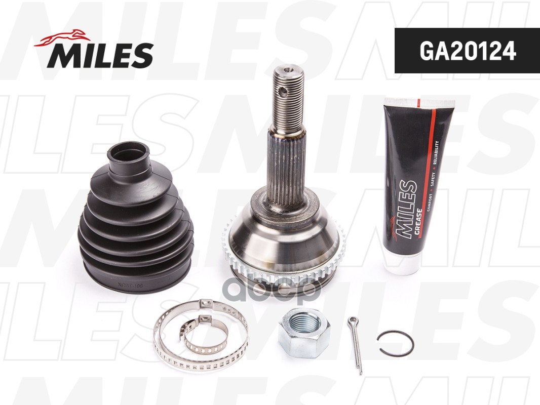 ШРУС наружный FORD TRANSIT 00-06 (с ABS) (GKN 304413) GA20124 Miles арт. GA20124
