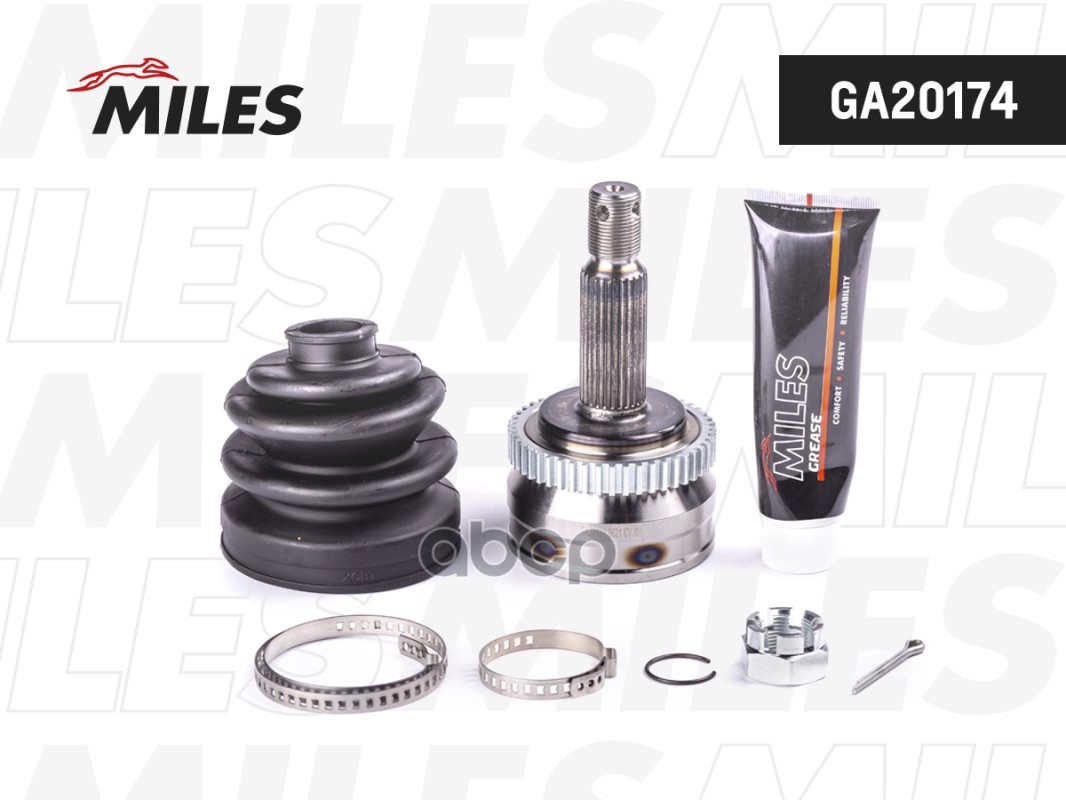 ШРУС наруж. KIA Sportage/Hyundai Tucson 2.0 04-10 (ABS) GA20174 Miles арт. GA20174