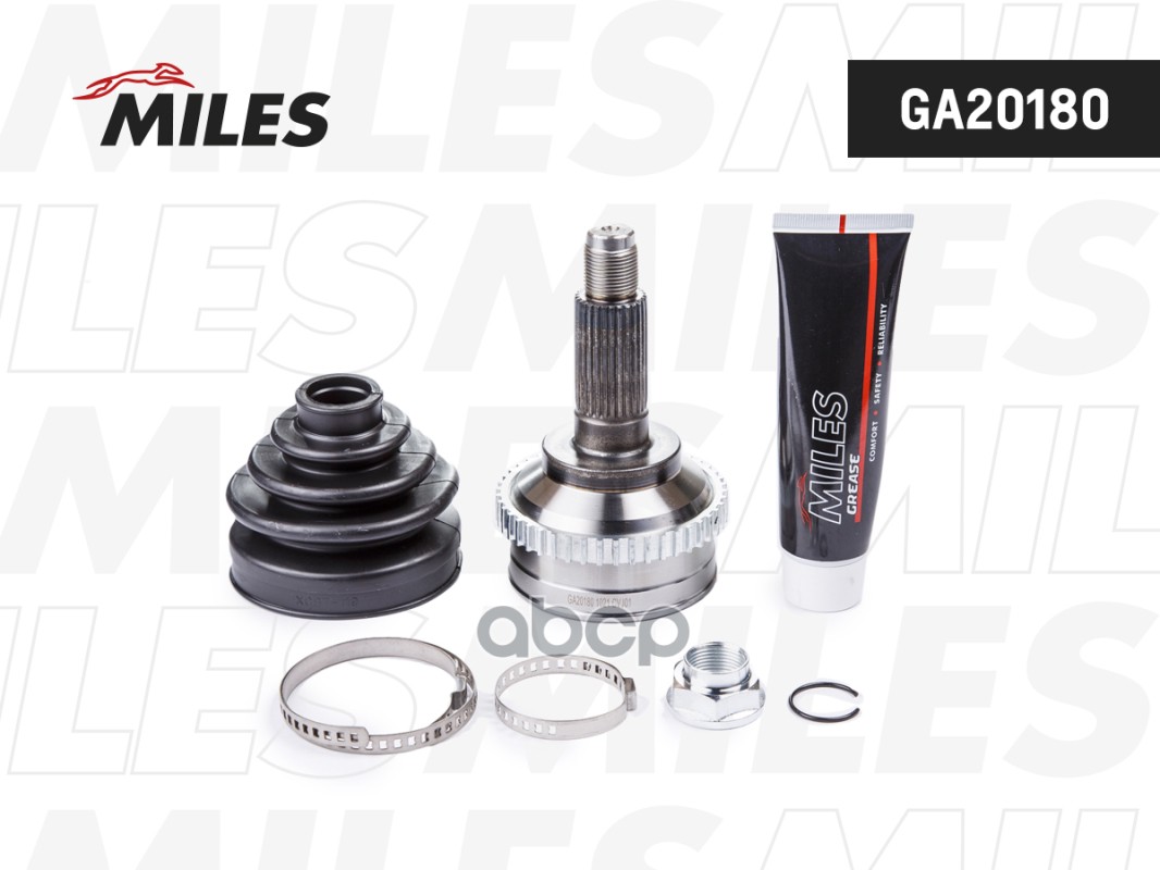 ШРУС наружный KIA CARENS/CLARUS/MAGENTIS 1.6-2.0 96- (с ABS) (GSP 827029) GA20180 Miles арт. GA20180