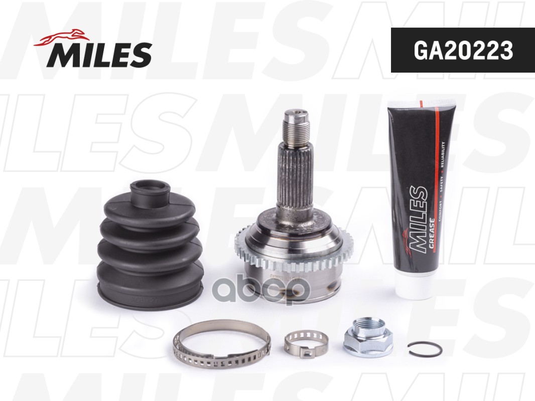 ШРУС наружный MAZDA 6 1.8-2.3 02- (с ABS) (GKN 304312) GA20223 Miles арт. GA20223
