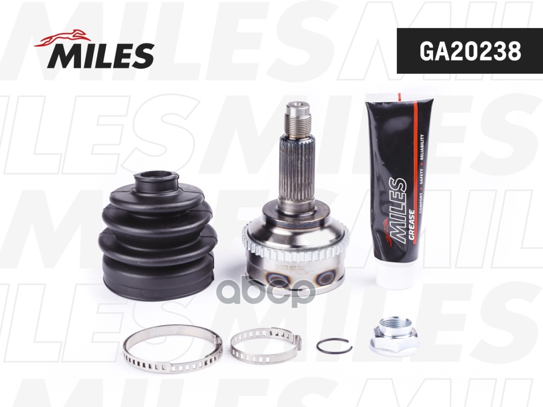 ШРУС наружный MAZDA TRIBUTE 2.0/3.0 01- (с ABS) (GSP 834090) GA20238 Miles арт. GA20238