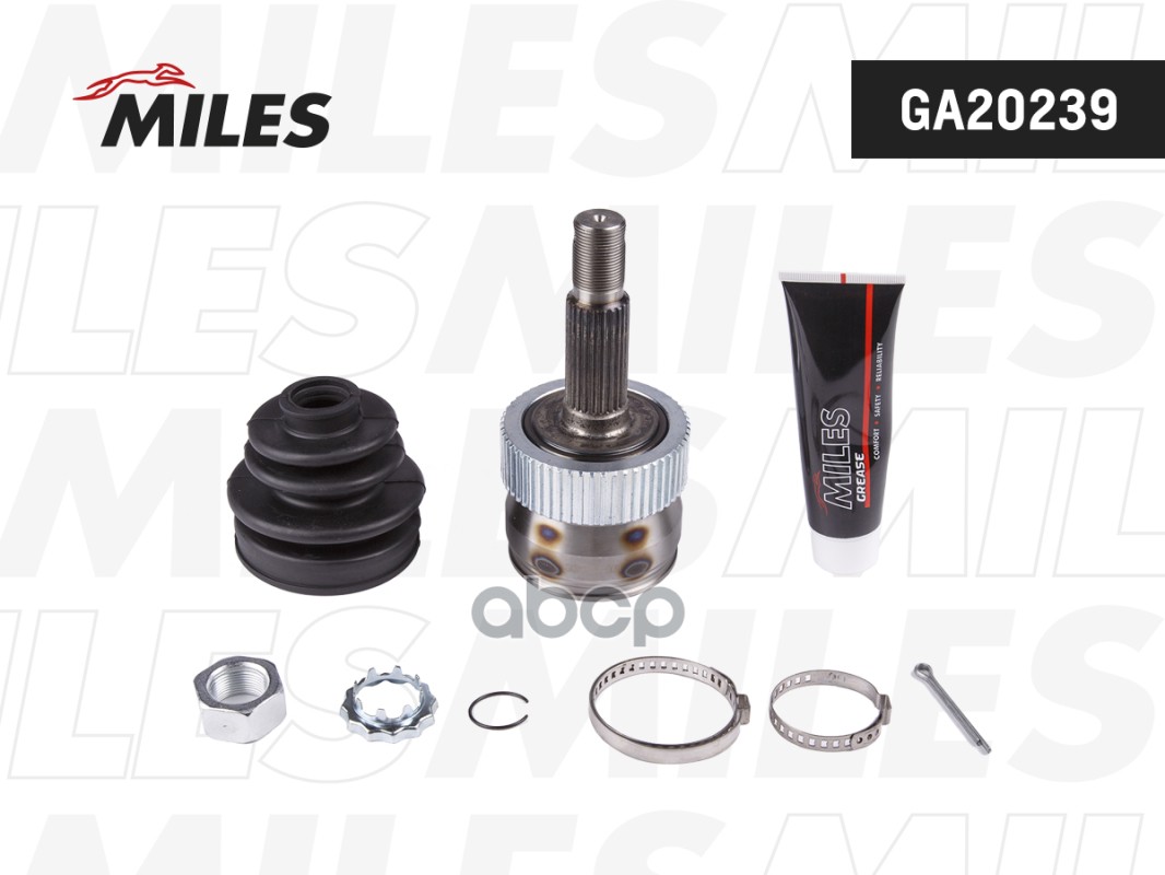 ШРУС наружный MERCEDES BENZ G W461/W463 2.3-3.0 89- (с ABS) (GKN 302461) GA20239 Miles арт. GA20239