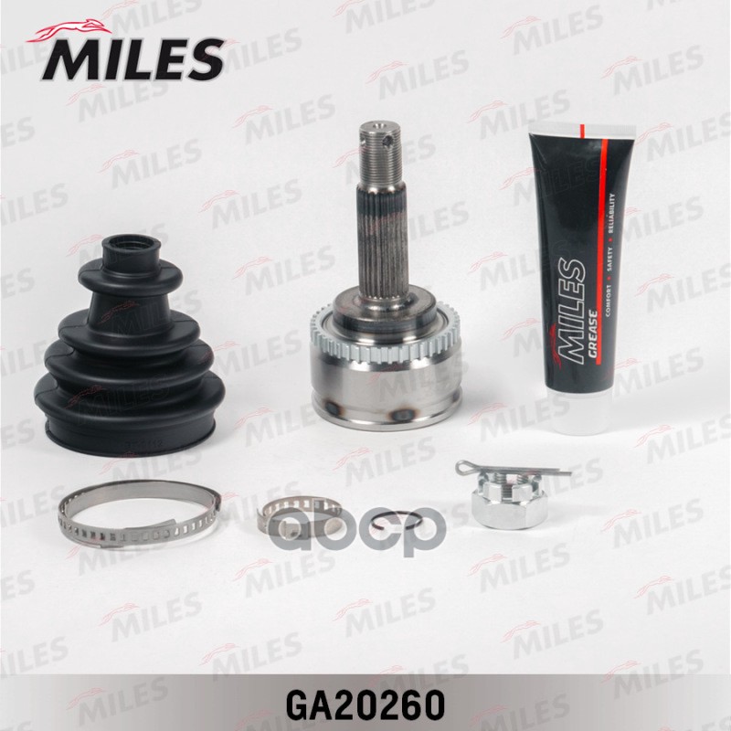 ШРУС наружный MITSUBISHI COLT/LANCER 1.3 95-05 (с ABS) (GKN 303590) GA20260 Miles арт. GA20260