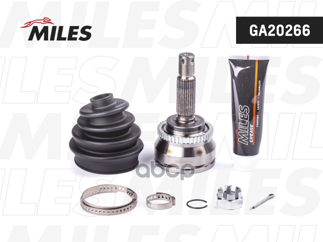 ШРУС наружный MITSUBISHI GALANT/LANCER 2.0 92- (с ABS) (SKF VKJA5664) GA20266 Miles арт. GA20266