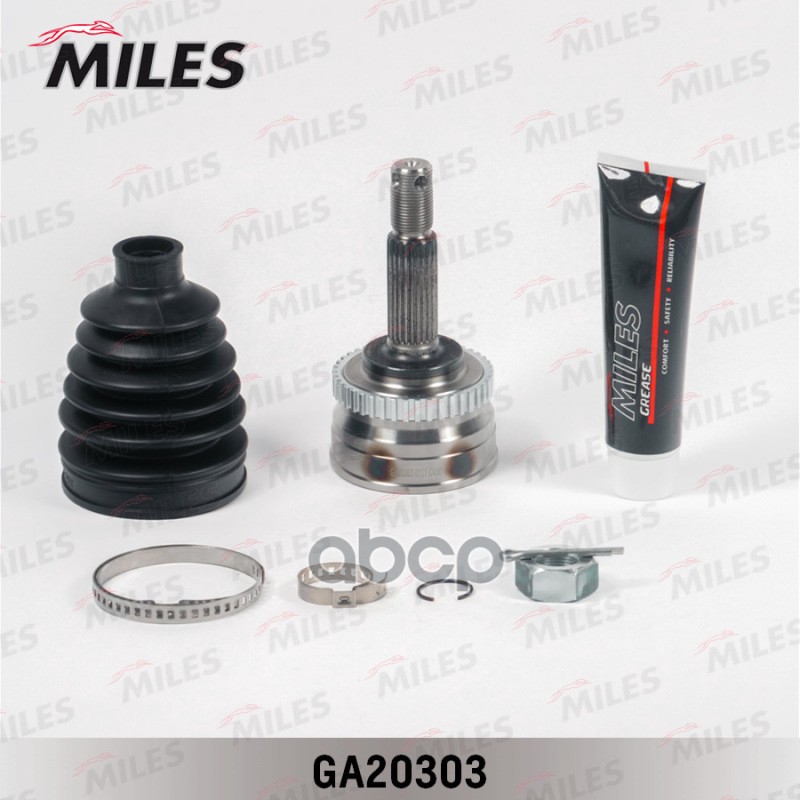 ШРУС наружный NISSAN MICRA 1.0 92-03 (с ABS) (GKN 303310) GA20303 Miles арт. GA20303