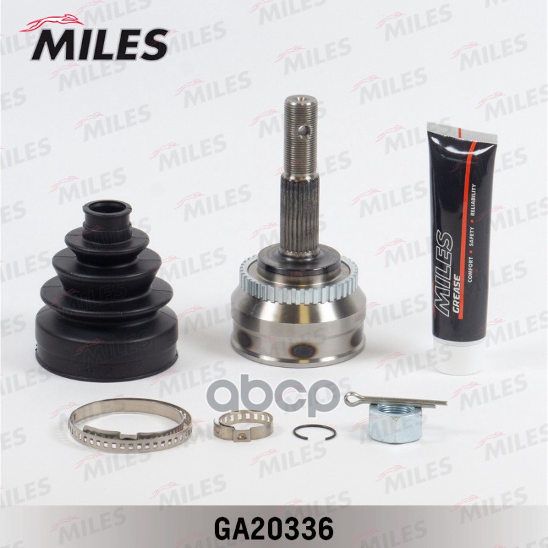 ШРУС наружный NISSAN SUNNY 1.6-2.0 90-95 (с ABS) (GKN 303336) GA20336 Miles арт. GA20336