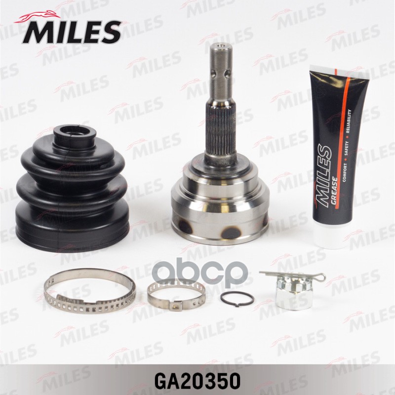 ШРУС наружный OPEL ASTRA/VECTRA 1.6-2.2 95-05 (с ABS) (GKN 302863) GA20350 Miles арт. GA20350