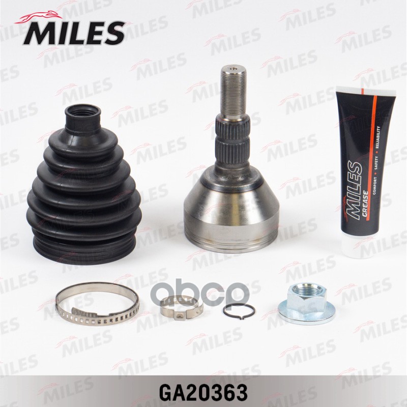 ШРУС наружный OPEL SIGNUM/VECTRA 1.6-2.2 02- (GKN 304380) GA20363 Miles арт. GA20363