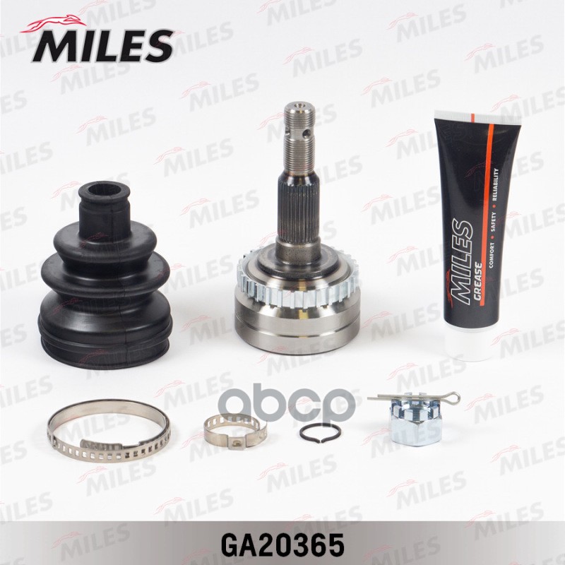 ШРУС наружный OPEL VECTRA 1.6 95-02 (с ABS) (GKN 304458) GA20365 Miles арт. GA20365