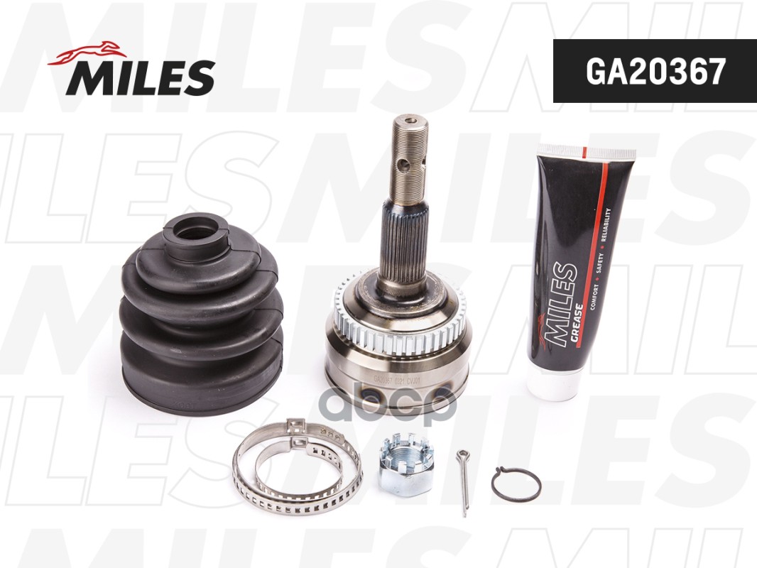ШРУС наружный OPEL VECTRA/CALIBRA 1.6-2.0 87-98 (с ABS) (SKF VKJA3107) GA20367 Miles арт. GA20367