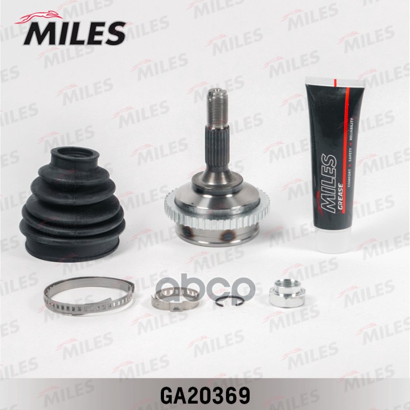 ШРУС наружный PEUGEOT 206 1.1-1.6 98- (с ABS) (GKN 303930) GA20369 Miles арт. GA20369
