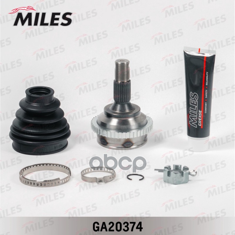 ШРУС наружный PEUGEOT 206 1.6 00- (с ABS) (SKF VKJA5360) GA20374 Miles арт. GA20374