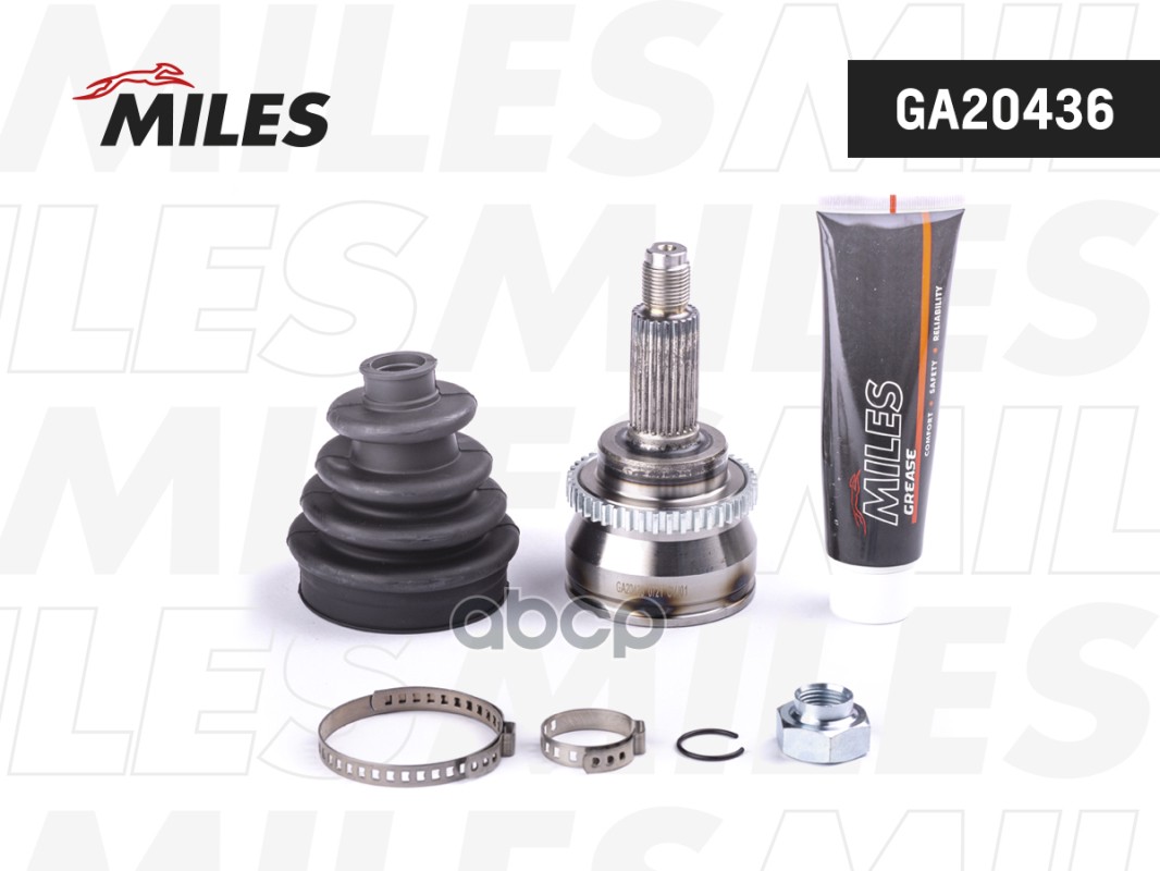 ШРУС наружный SUZUKI IGNIS/JUSTY 1.3 03- (с ABS) (SKF VKJA5639) GA20436 Miles арт. GA20436