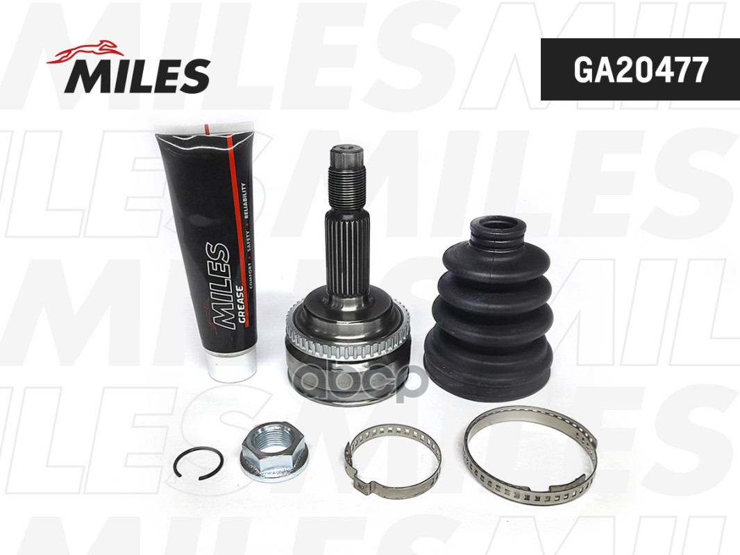 ШРУС наружный  TOYOTA COROLLA IX/VERSO E120/PRIUS I-II 1.5-1.8 00-09 (GSP 859153) GA20477 Miles арт. GA20477